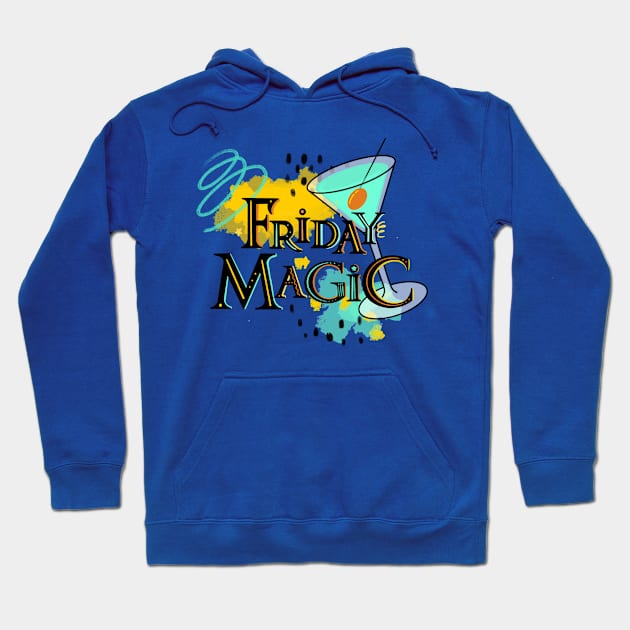 Friday Magic Hoodie by DaryaGrodsk